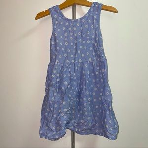 Blue daisy dress